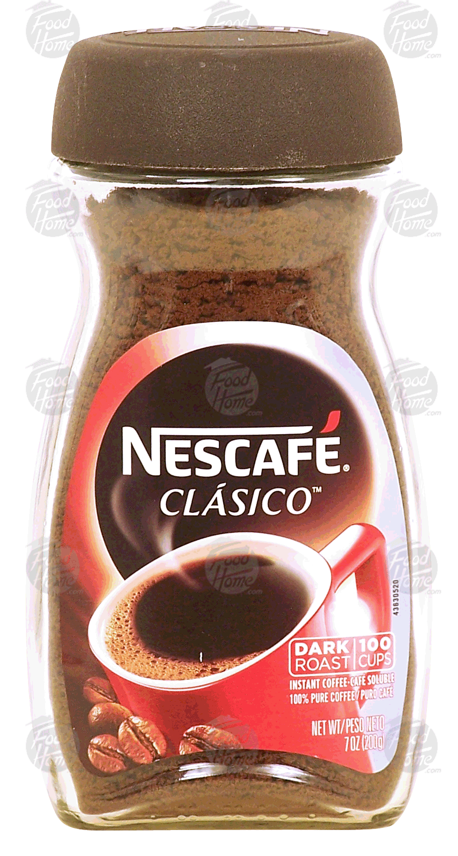 Nescafe Clasico instant coffee, dark roast, 100 cups Full-Size Picture